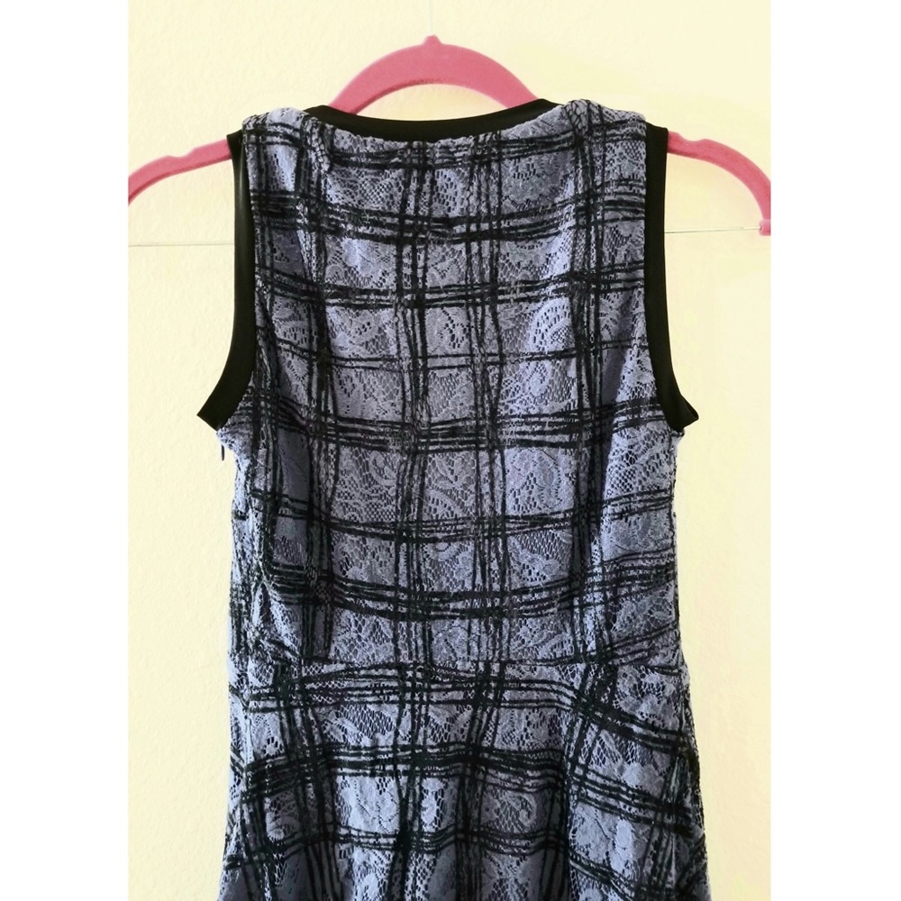 Ann Taylor Loft Petites Plaid Fit & Flare Dress - Picture 7 of 8